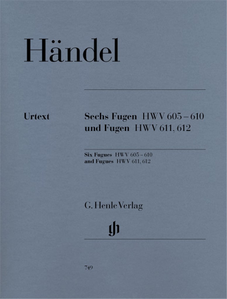 6 Fugen HWV 605-610 Und Fugen 611, 612