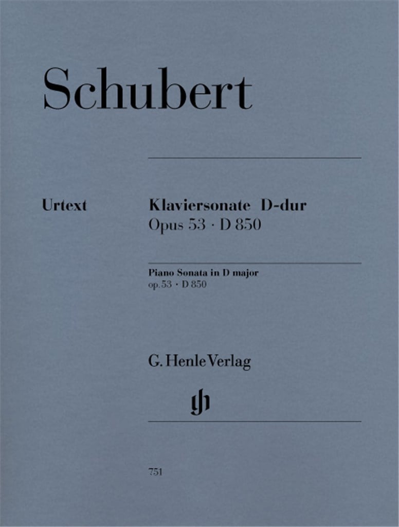 Sonate D-Dur Opus 53 D850
