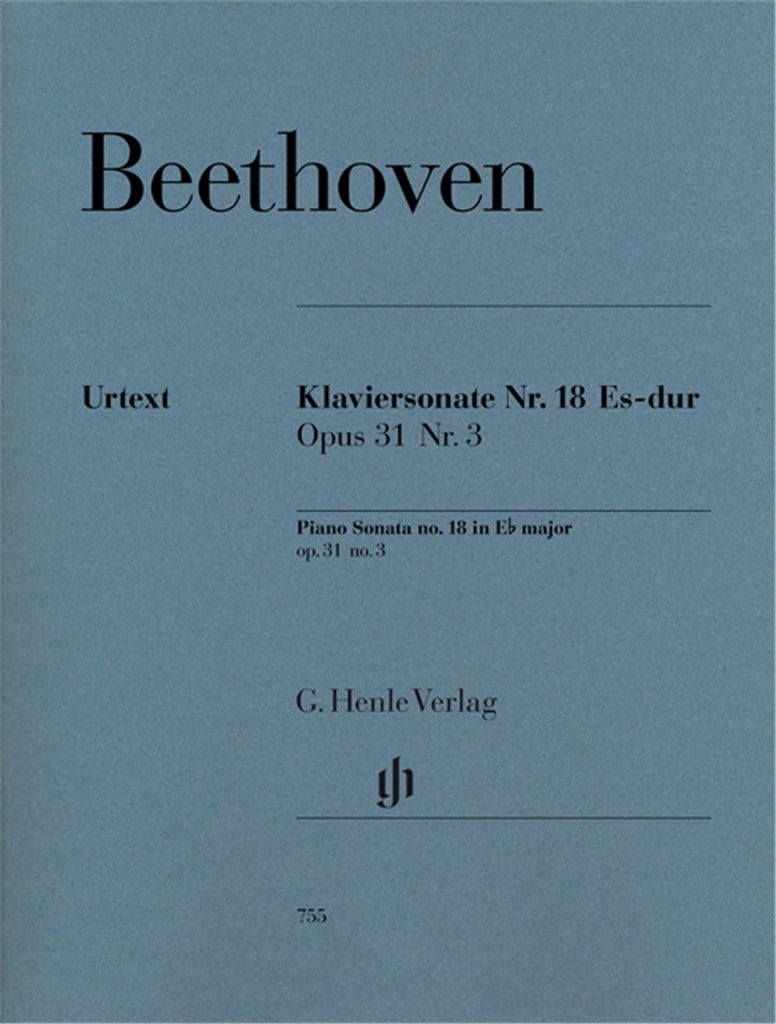Sonate 18 Es-Dur Opus 31/3