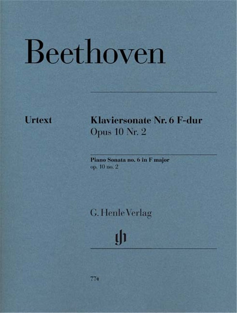 Klaviersonate Nr. 6 F-dur Opus 10 Nr. 2