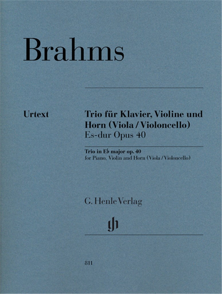 Trio in E flat major op. 40