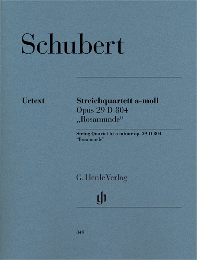 String Quartet a minor op. 29 D 804 Rosamunde