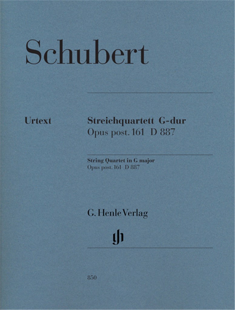 Steirquartett G Dur Op Post 161 D 887