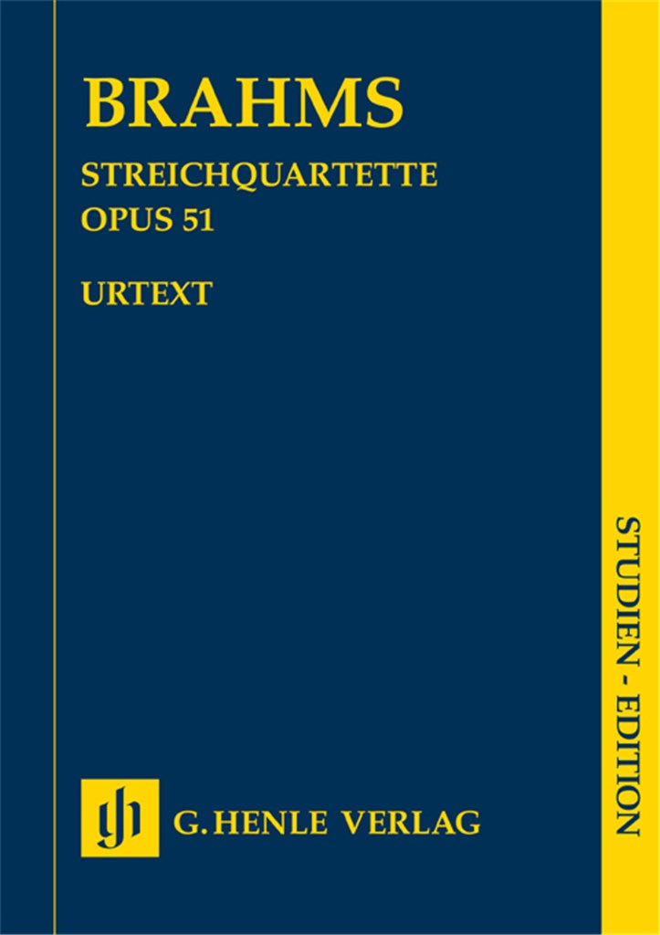 Streichquartette c-moll und a-moll op. 51