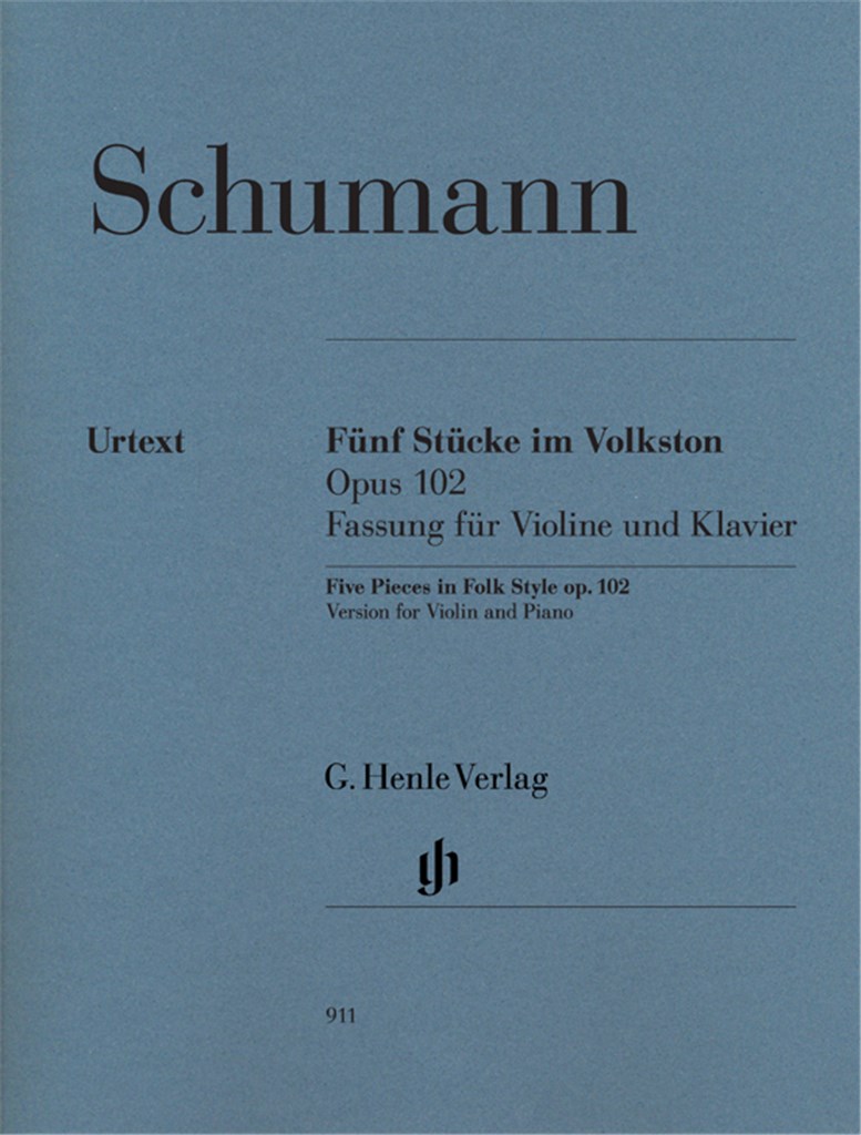 Funf Stucke Im Volkston Op 102
