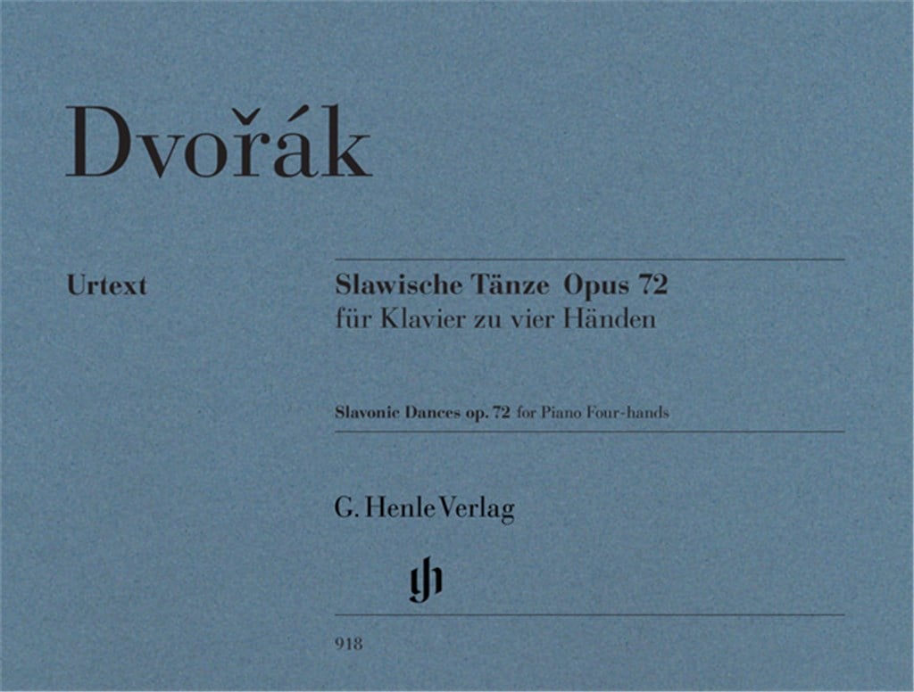 8 Slavische Tänze Opus 72