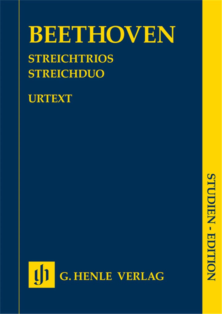 Streichtrios Op.3 8 Und 9 Und Streichduo Woo 32