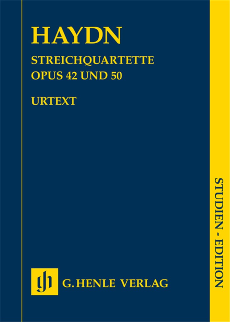Streichquartette Heft VI op. 42 und 50