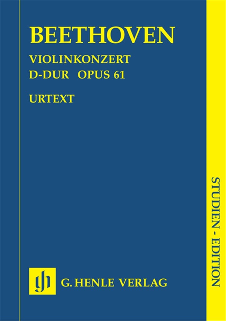 Violinkonzert In Re M Op. 61