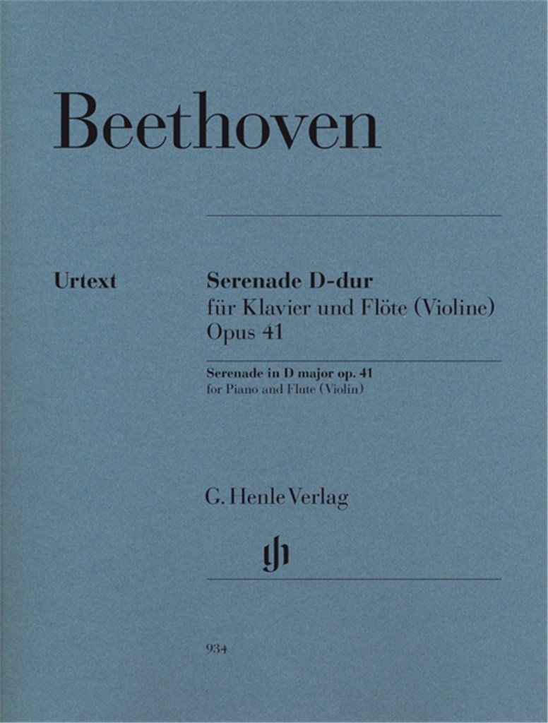 Serenade D Opus 41