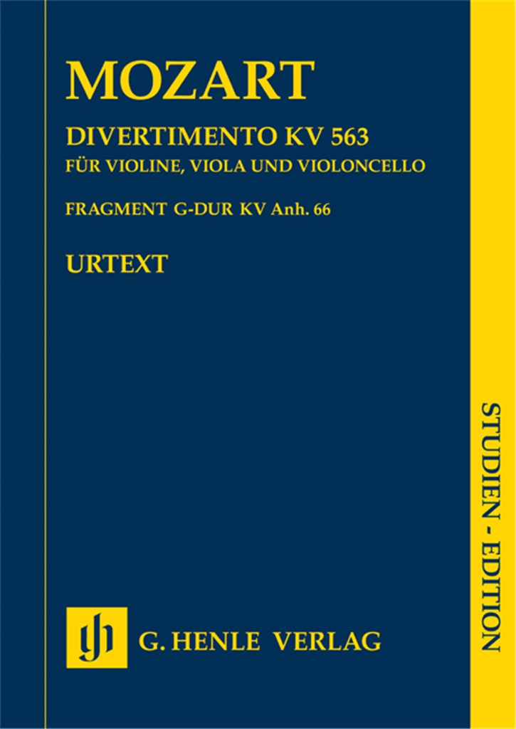 Divertimento K 563 Per Violino, Viola E Cello