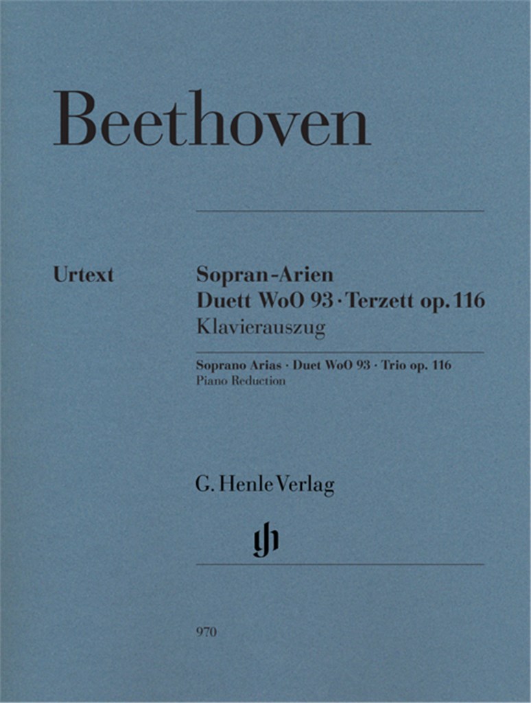 Sopran-Arien, Duett WoO 93, Terzett op. 116