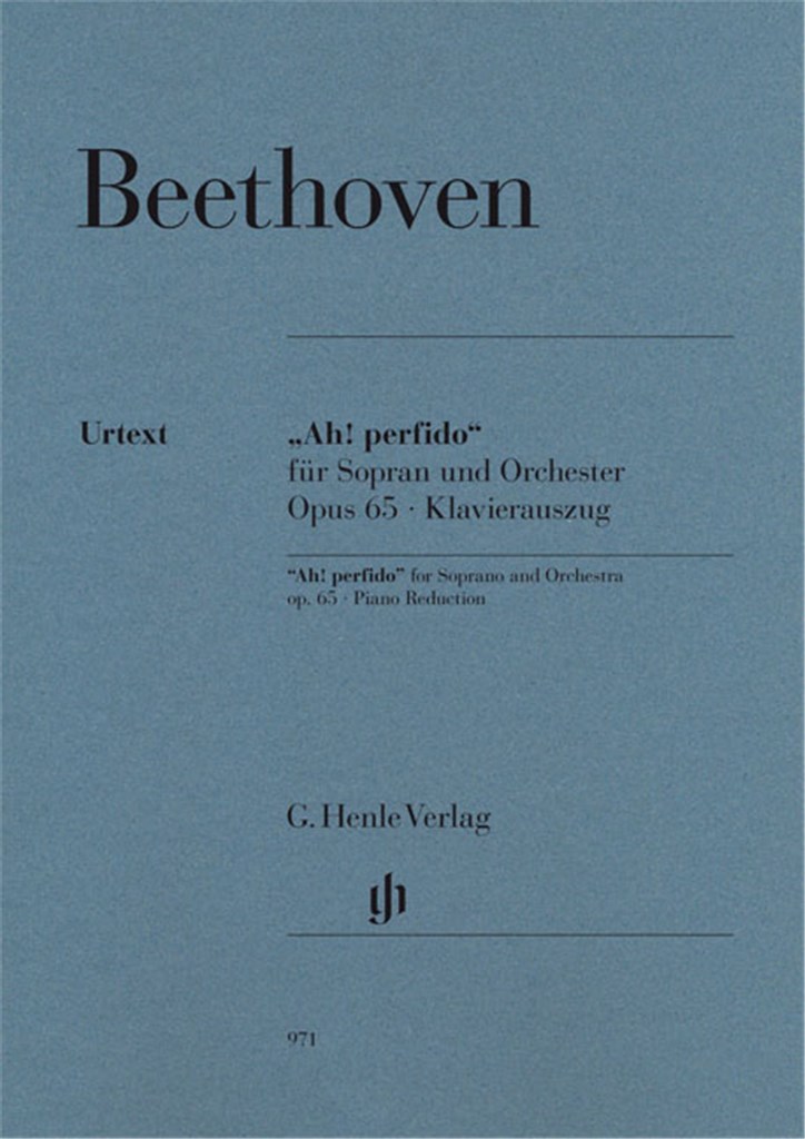 Ah! perfido - für Sopran und Orchester op. 65