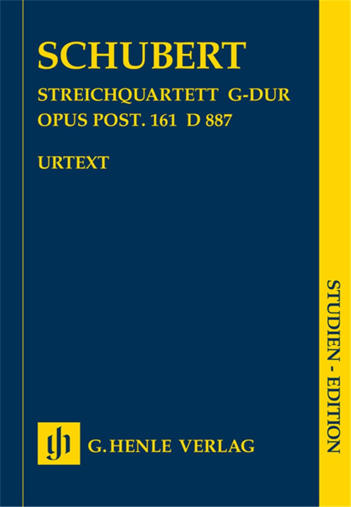 Streichquartett G Dur Op Post 161 D 887