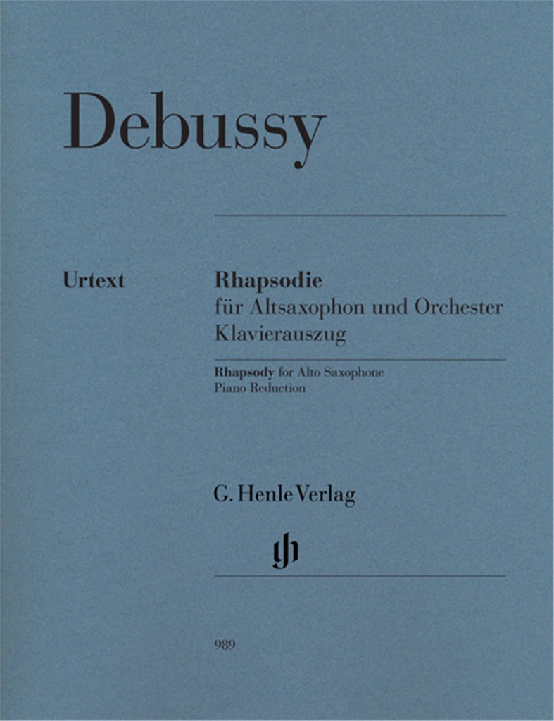 Rhapsodie für Altsaxophon und Orchester