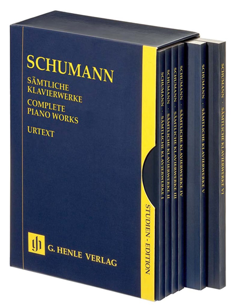 Samtliche Klavierwerke 6 Bande In Cofanetto