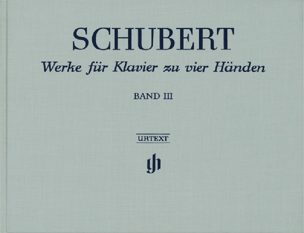 Werke für Klavier zu vier Händen, Band III