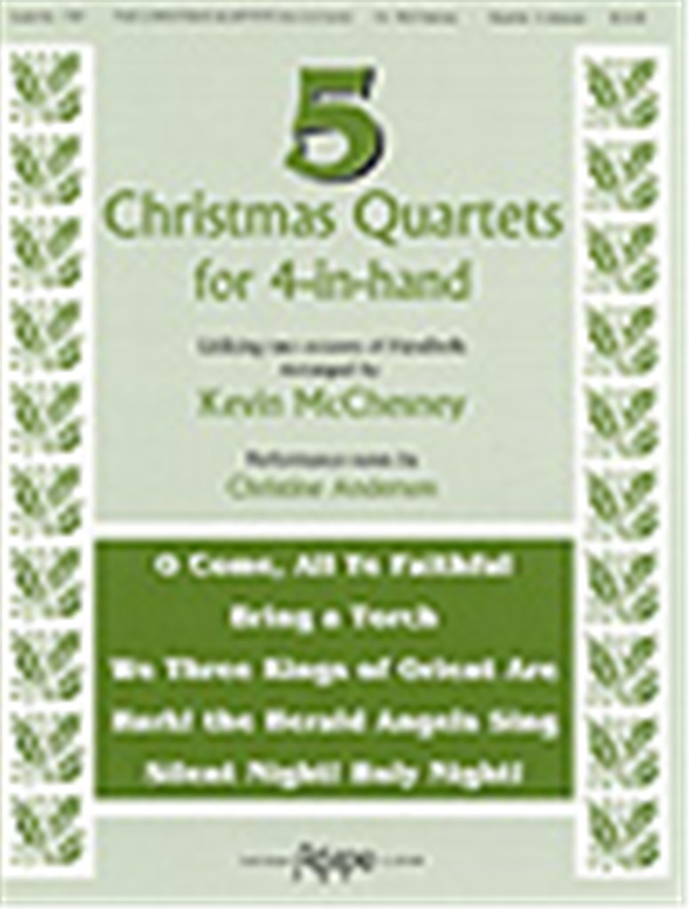 Five Christmas Quartets for 4-In-Hand