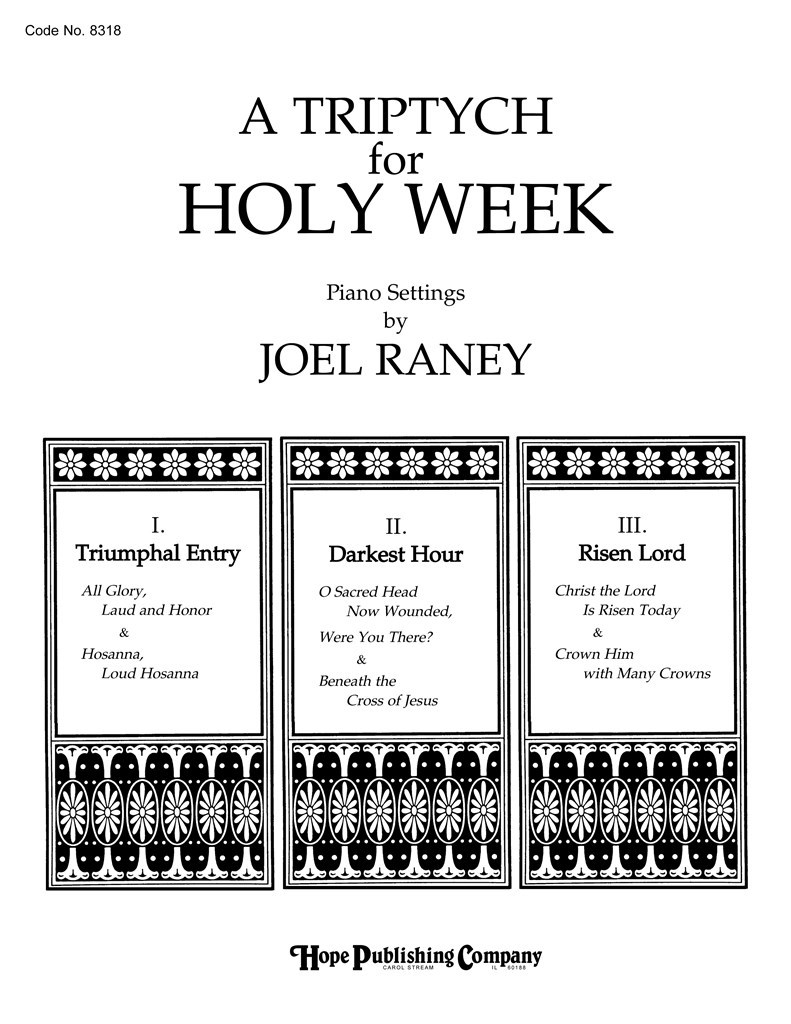 Triptych for Holy Week, A