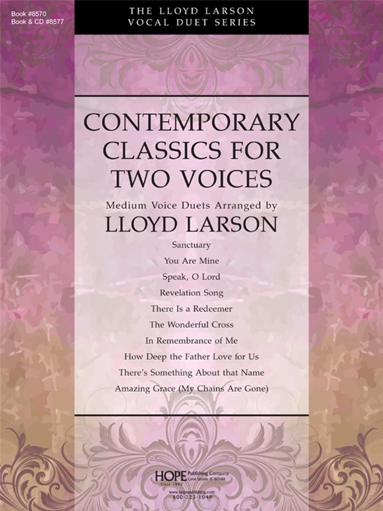 Contemporary Classics for Two Voices