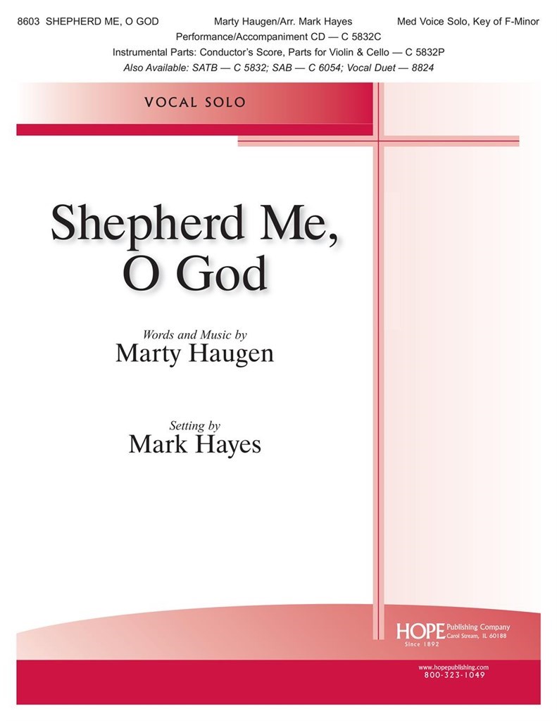 Shepherd Me, O God