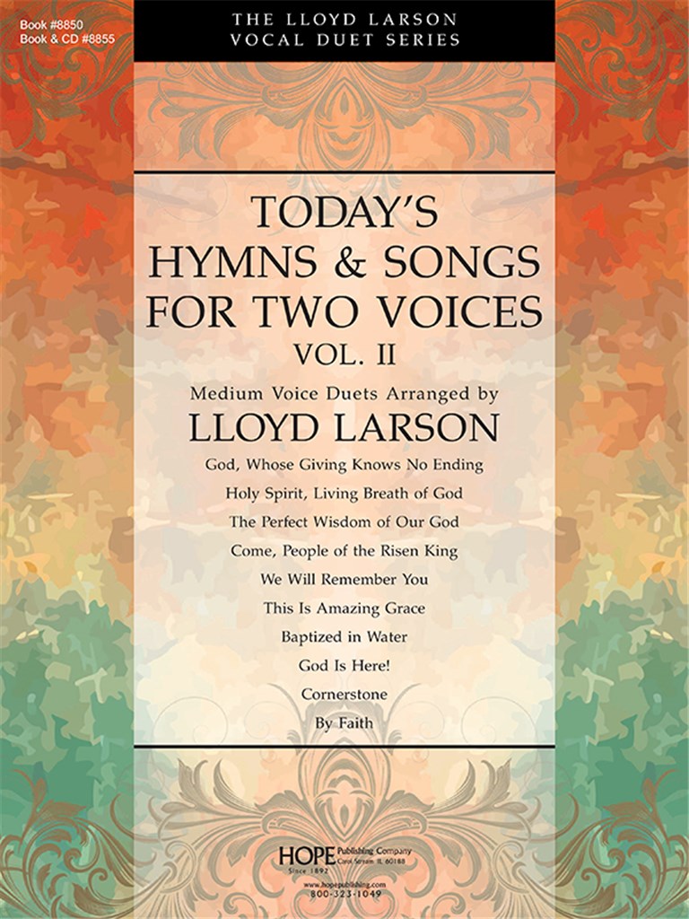 Today's Hymns & Songs II for Two Voices