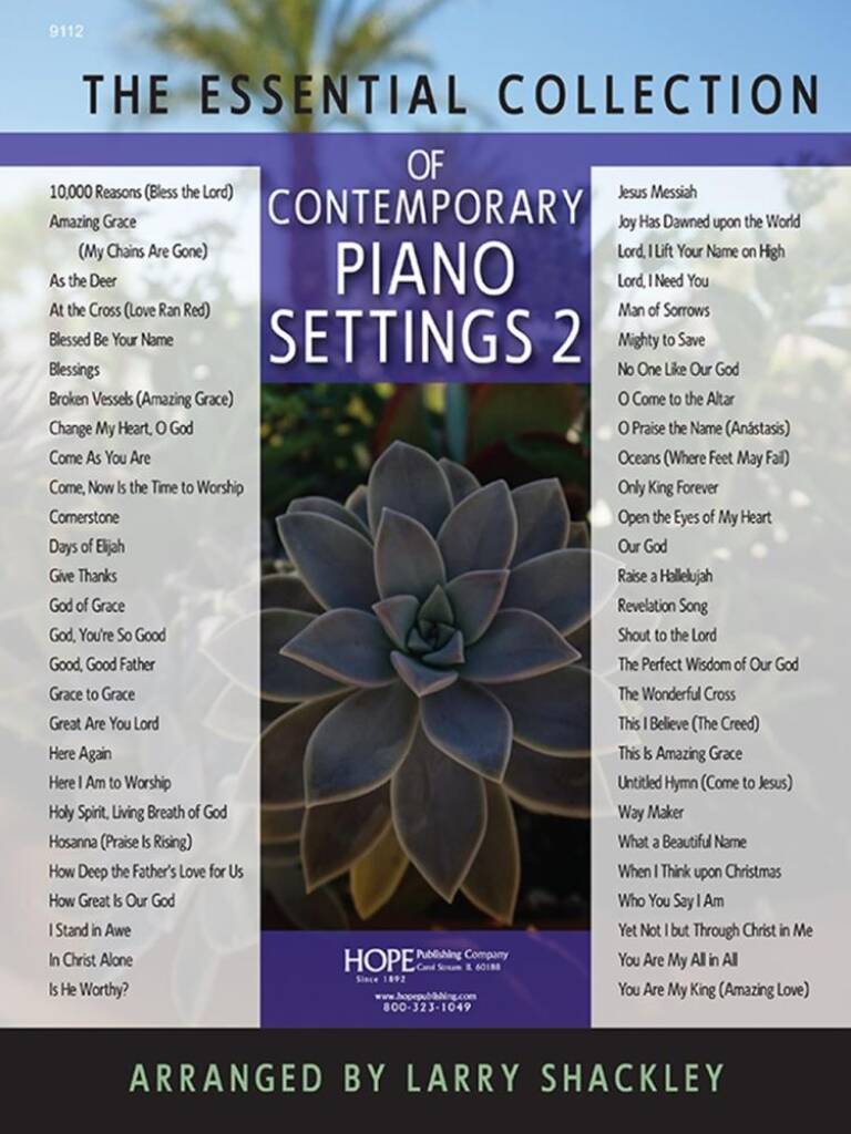 Essential Collection of Contemp. Piano Settings
