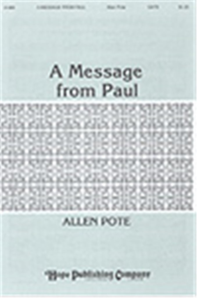 Message From Paul, A