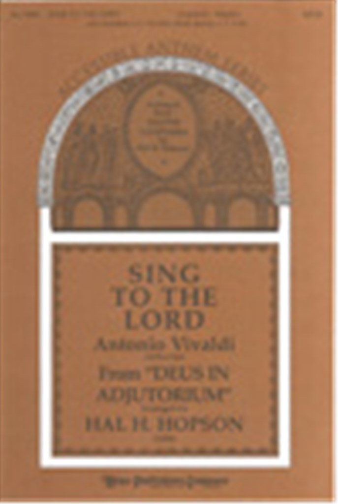 Sing to the Lord