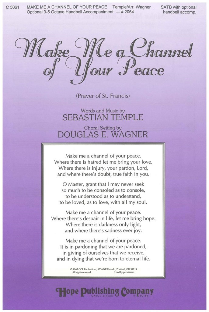 Make Me a Channel of Your Peace