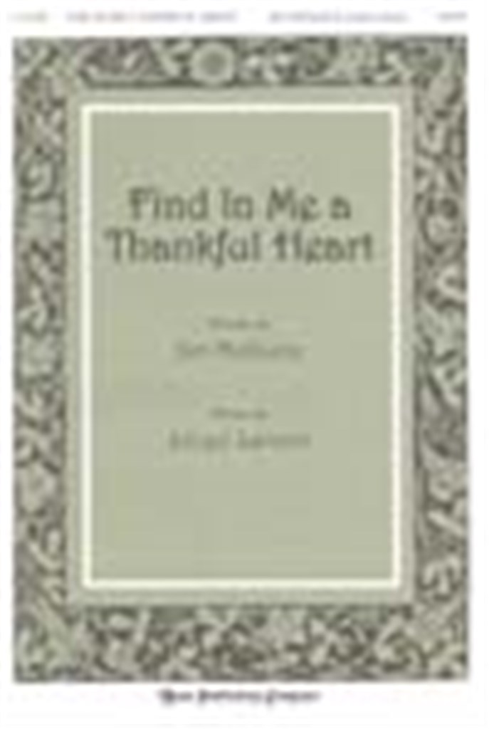 Find In Me a Thankful Heart