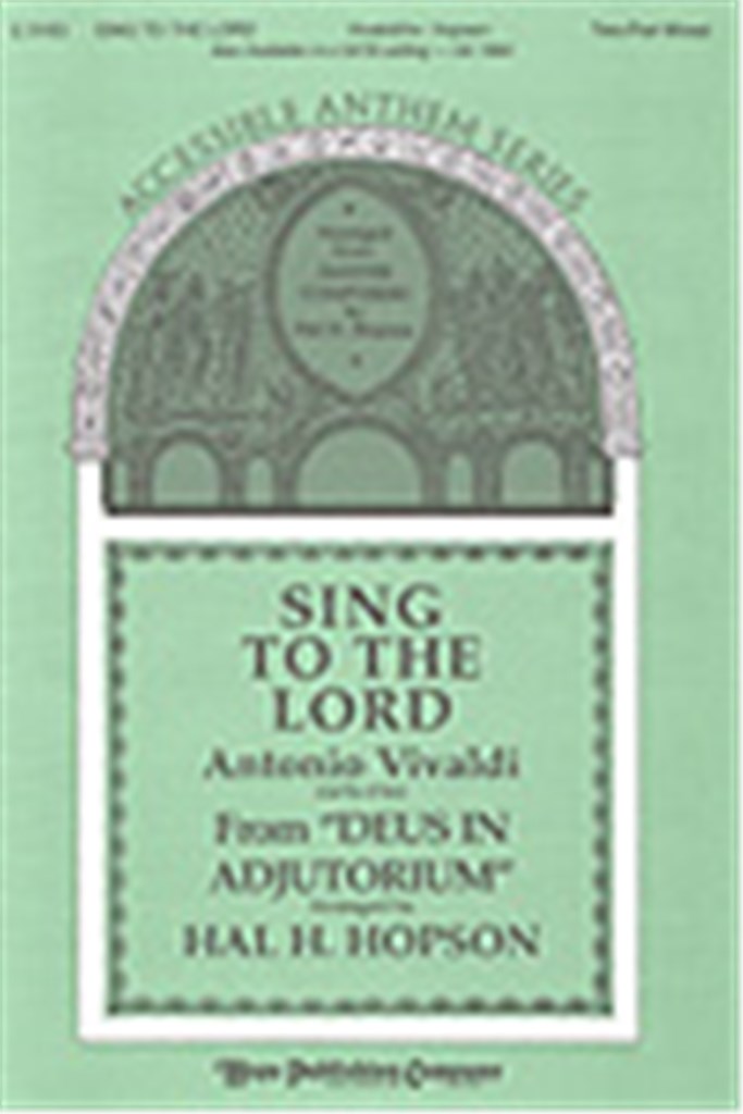 Sing to the Lord