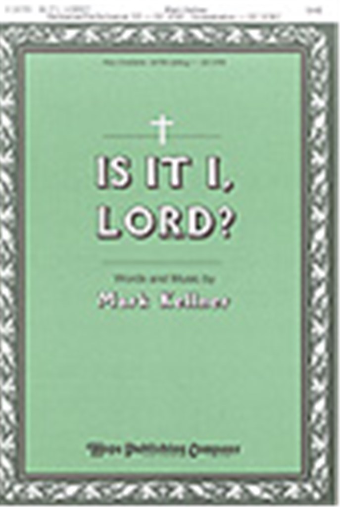 Is It I, Lord?
