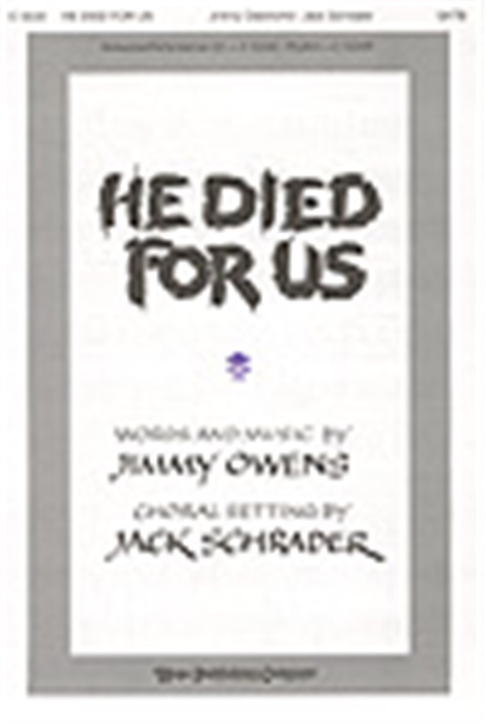 He Died for Us