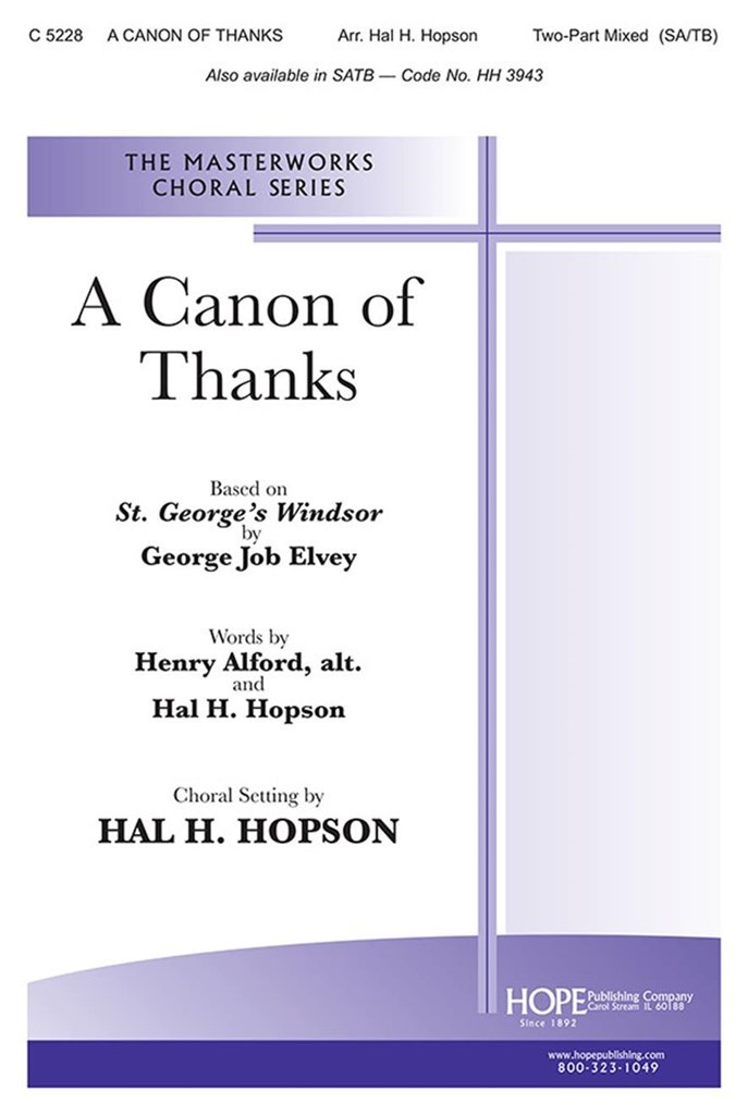 Canon of Thanks, A