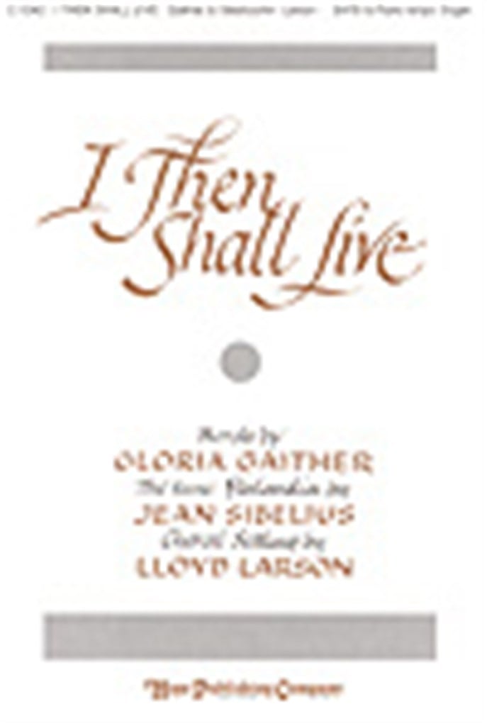 I Then Shall Live