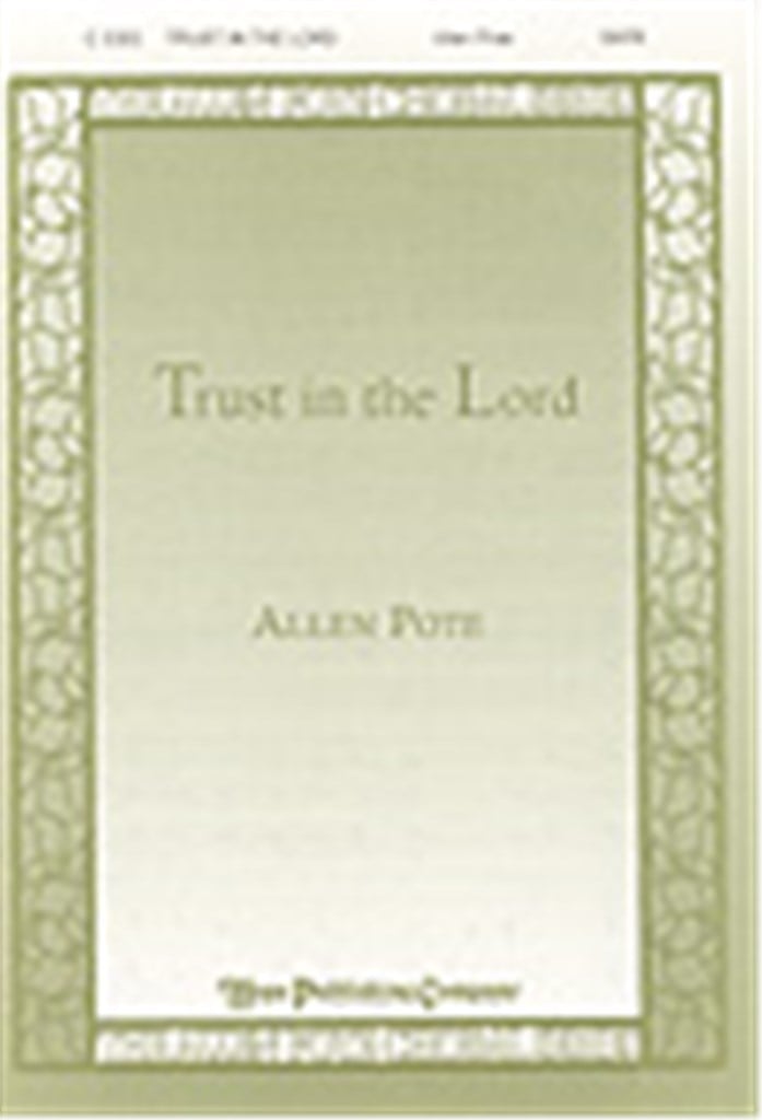 Trust In the Lord