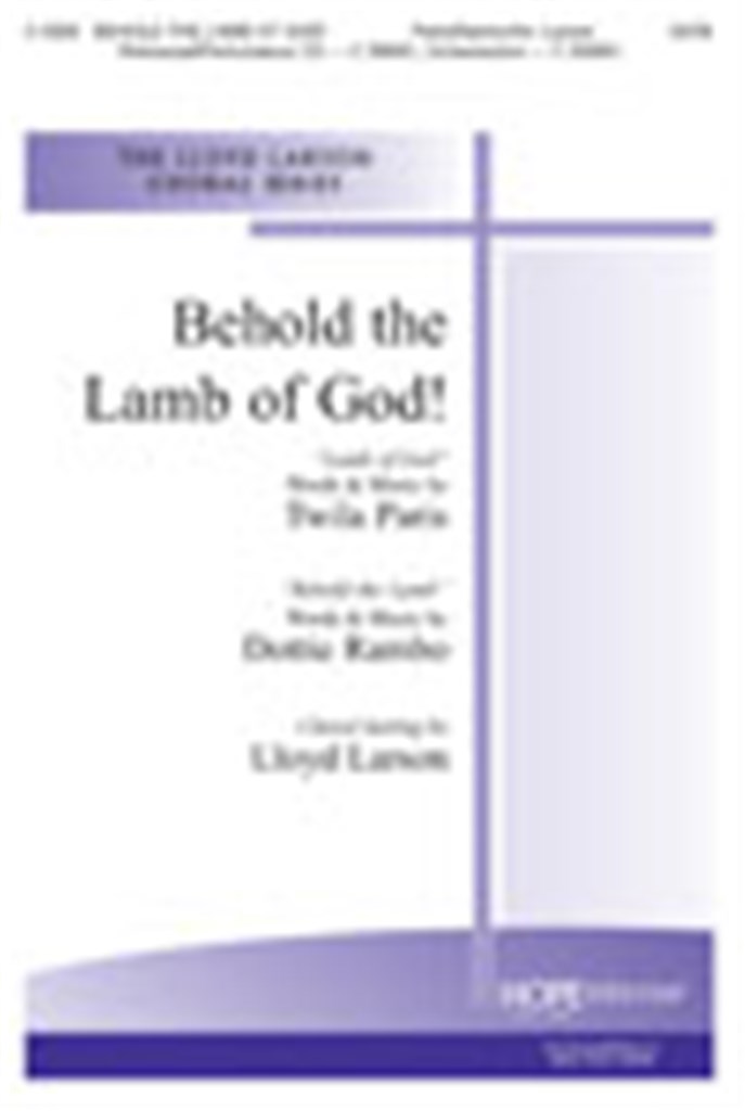 Behold the Lamb of God!