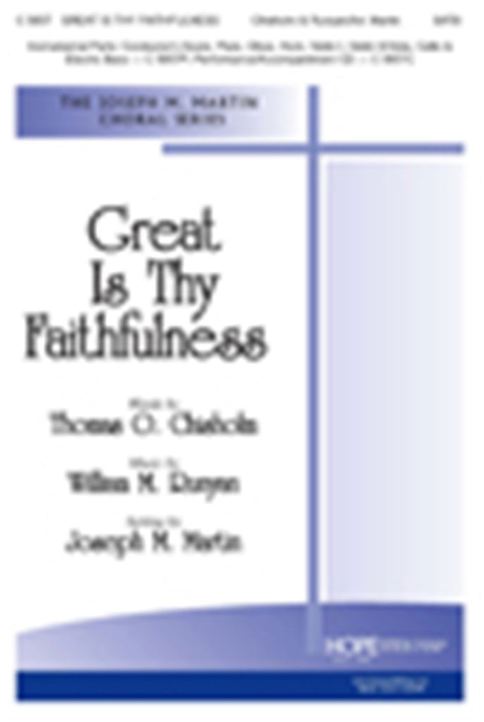Great is Thy Faithfulness