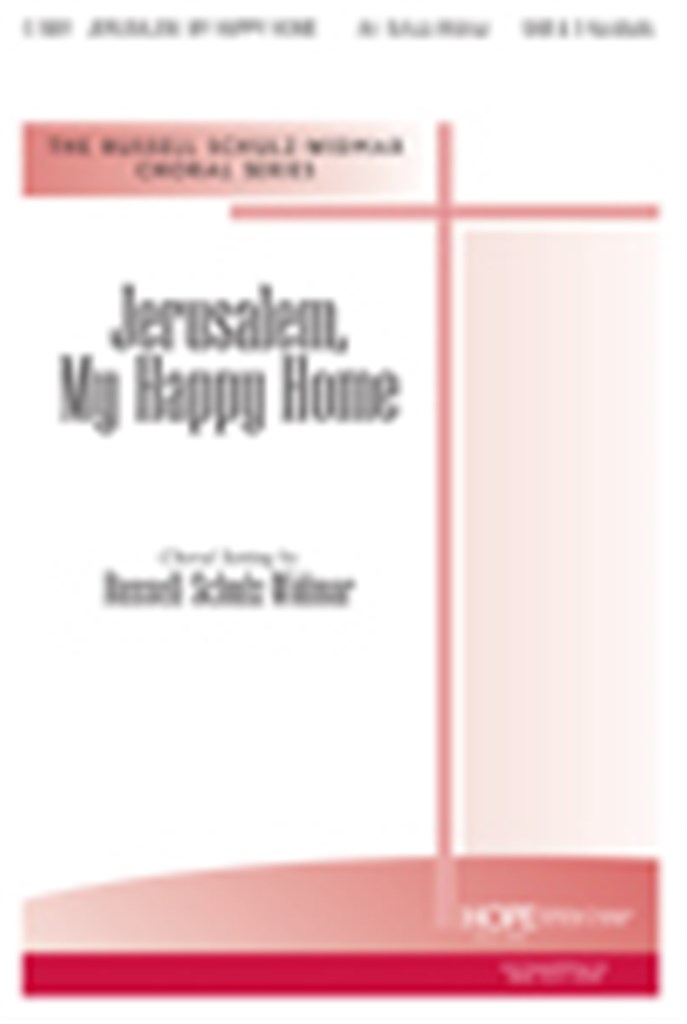 Jerusalem, My Happy Home