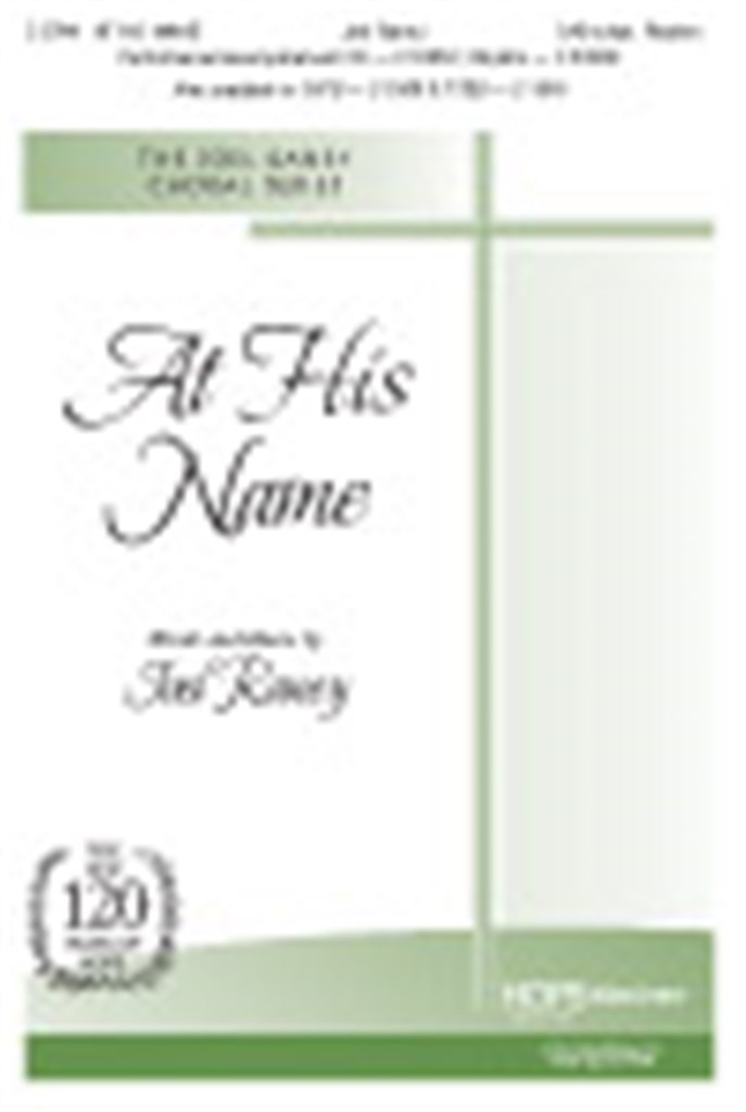 At His Name