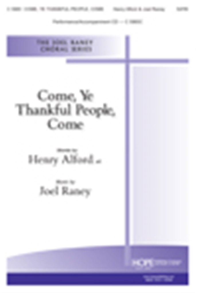 Come, Ye Thankful People, Come