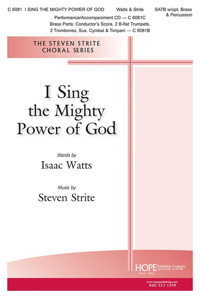 I Sing The Mighty Power of God