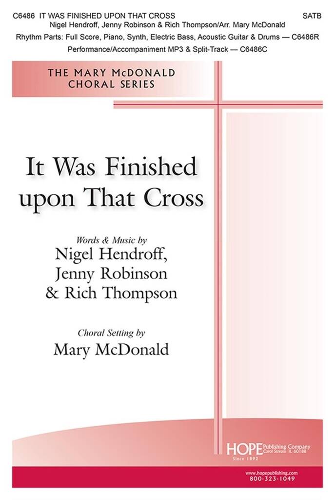 It Was Finished upon That Cross