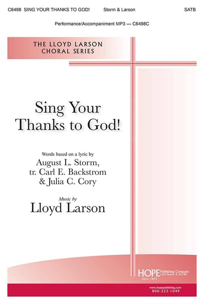 Sing Your Thanks to God!