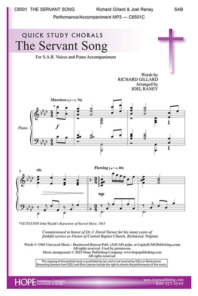 The Servant Song