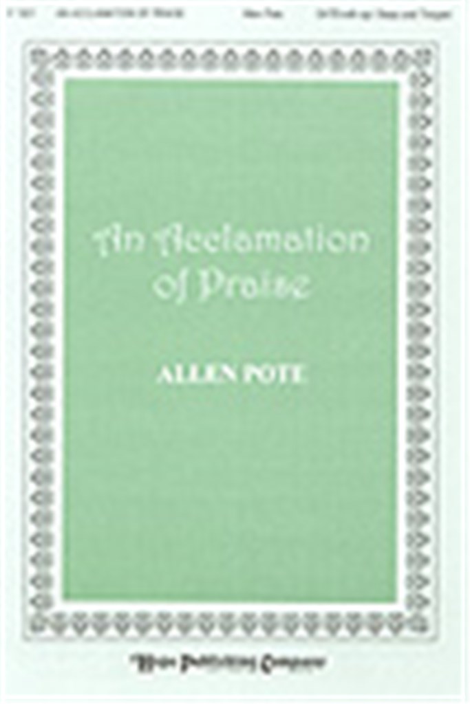 Acclamation of Praise, An