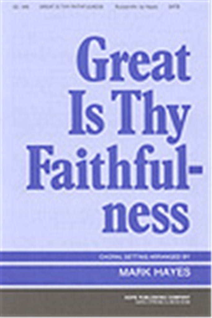 Great is Thy Faithfulness