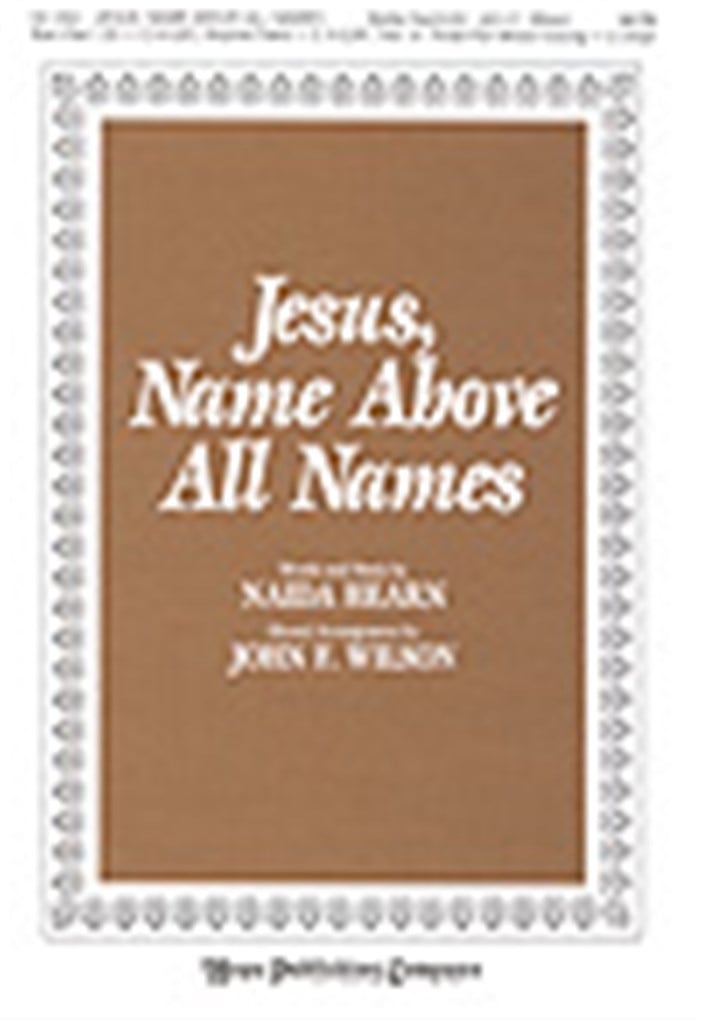 Jesus, Name Above All Names