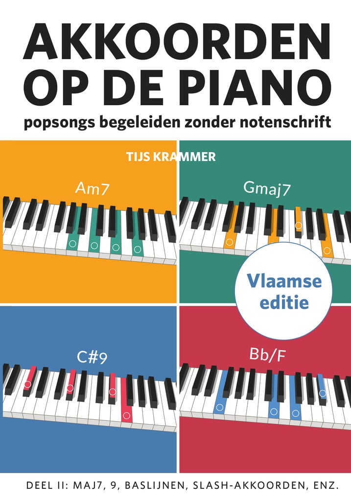 Akkoorden op de piano, deel 2 (Vlaamse editie)